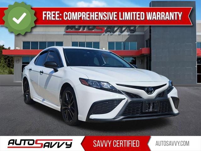 used 2021 Toyota Camry car, priced at $21,000