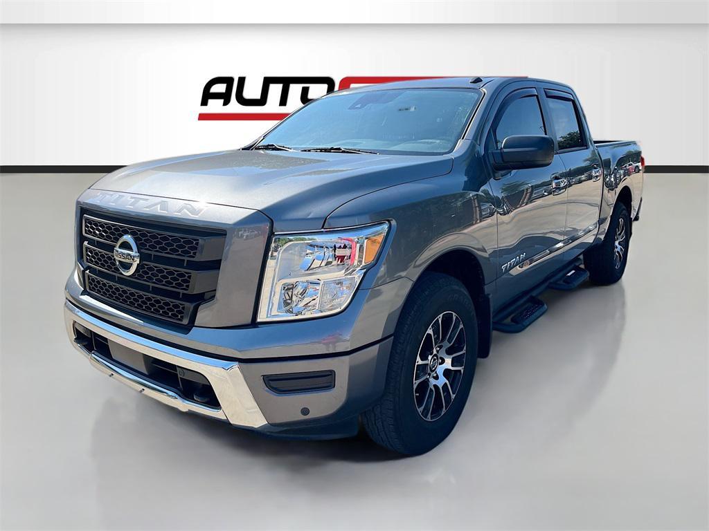 used 2021 Nissan Titan car, priced at $27,100