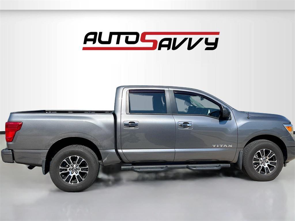 used 2021 Nissan Titan car, priced at $27,100
