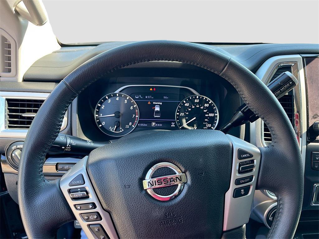 used 2021 Nissan Titan car, priced at $27,100