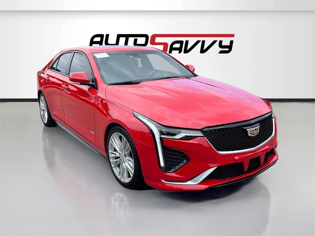 used 2021 Cadillac CT4 car, priced at $26,500