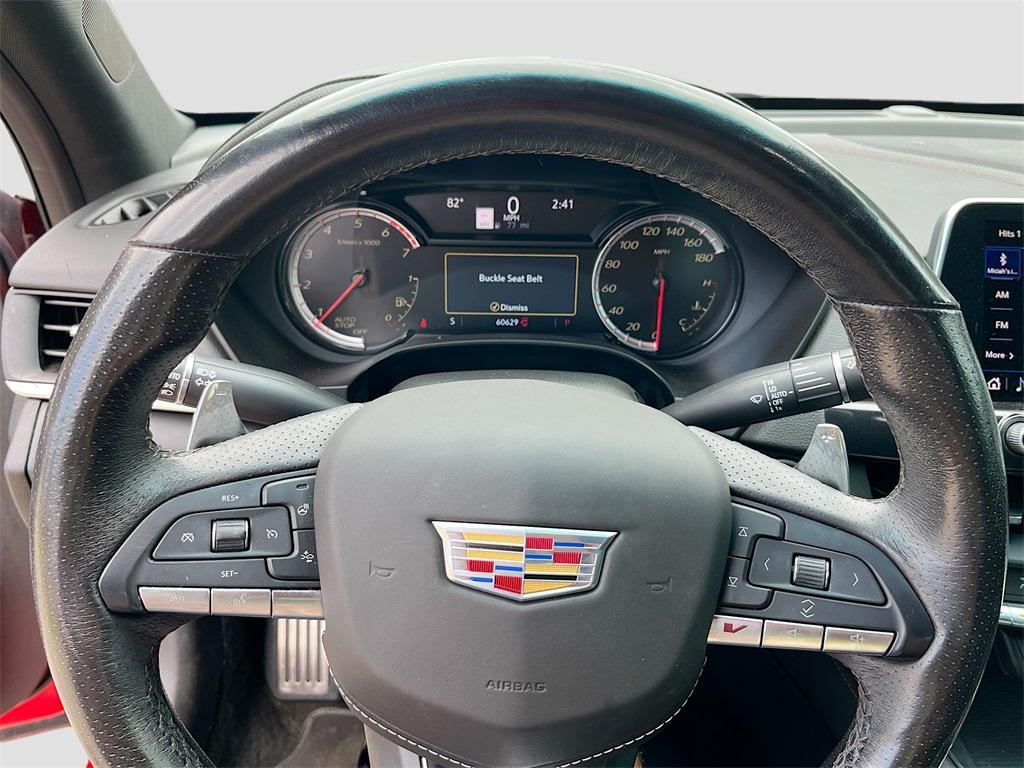 used 2021 Cadillac CT4 car, priced at $26,500