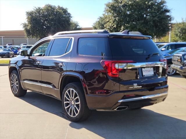 used 2021 GMC Acadia car, priced at $27,000