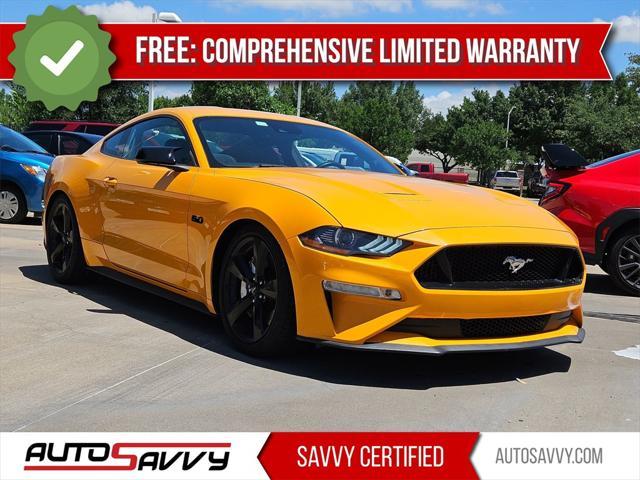 used 2022 Ford Mustang car, priced at $29,300