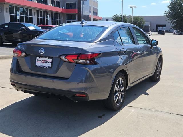 used 2025 Nissan Versa car, priced at $17,000