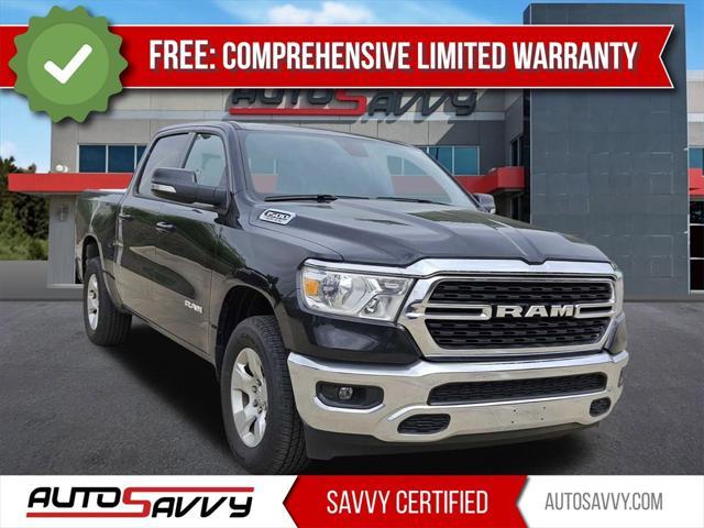 used 2022 Ram 1500 car, priced at $33,300