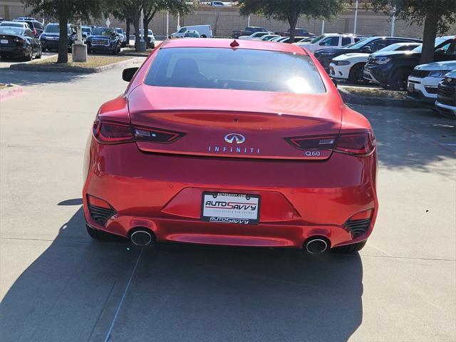 used 2022 INFINITI Q60 car, priced at $30,000