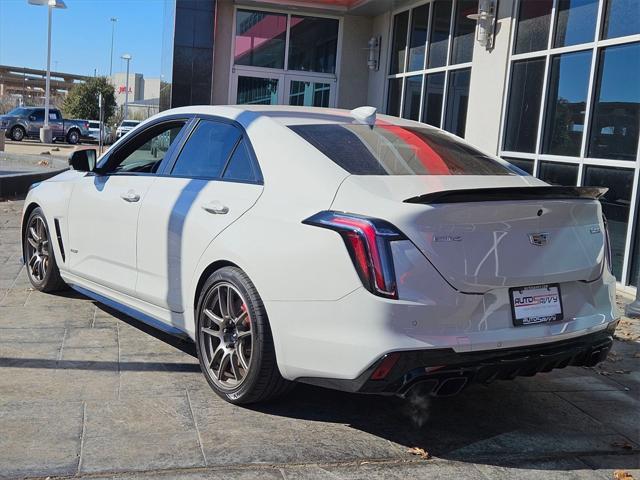 used 2022 Cadillac CT4-V car, priced at $47,500