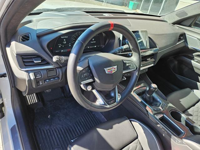 used 2022 Cadillac CT4-V car, priced at $47,500