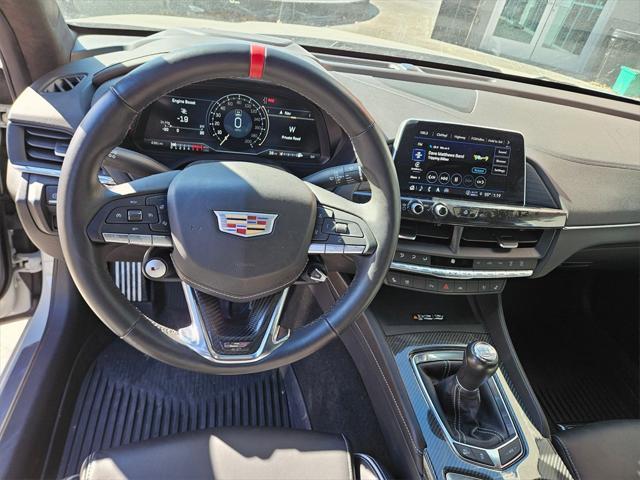 used 2022 Cadillac CT4-V car, priced at $47,500