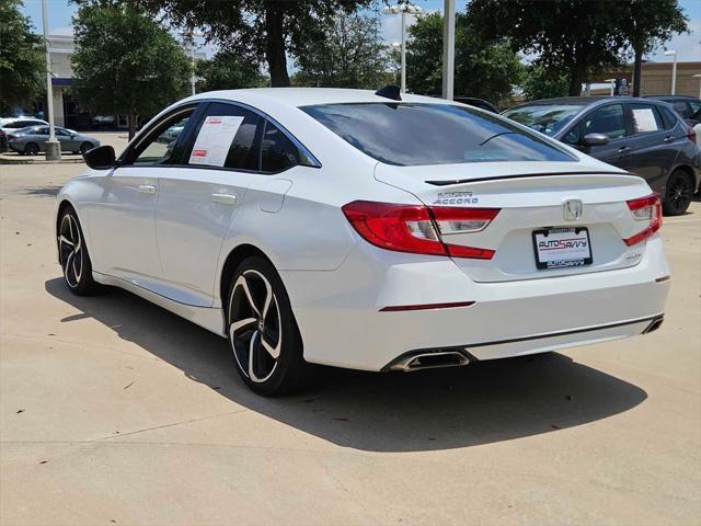 used 2022 Honda Accord car, priced at $21,300