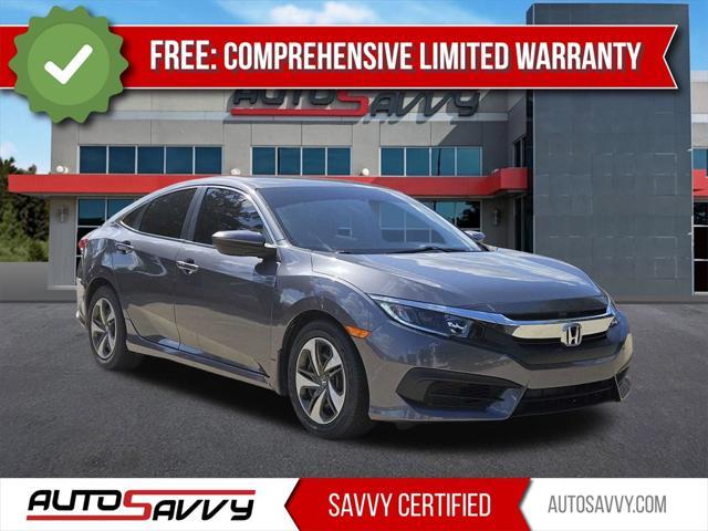 used 2018 Honda Civic car, priced at $15,500