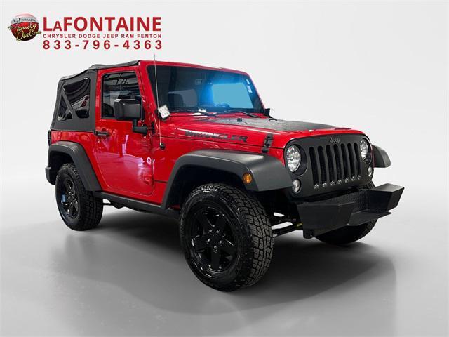 used 2017 Jeep Wrangler car, priced at $20,985