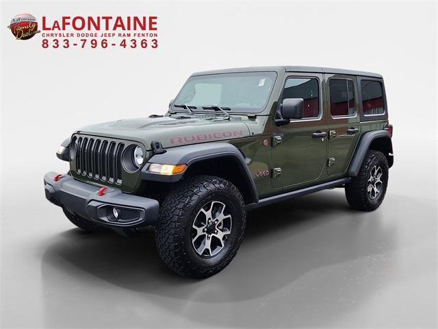 used 2021 Jeep Wrangler Unlimited car, priced at $33,689