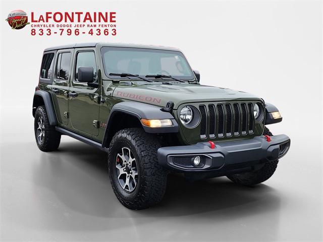 used 2021 Jeep Wrangler Unlimited car, priced at $33,689