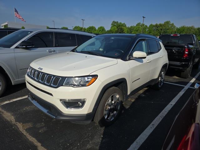 used 2021 Jeep Compass car, priced at $22,190
