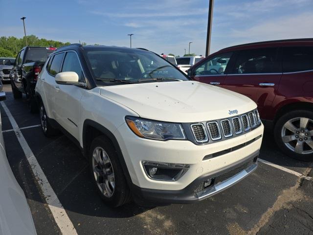 used 2021 Jeep Compass car, priced at $22,190