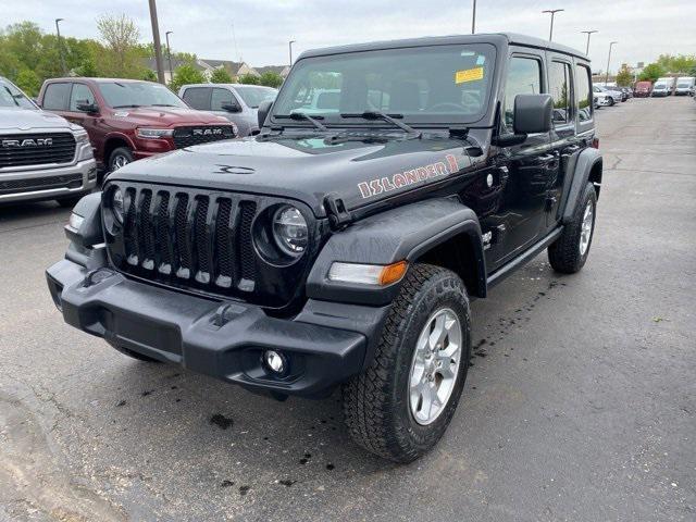 used 2021 Jeep Wrangler Unlimited car, priced at $28,186