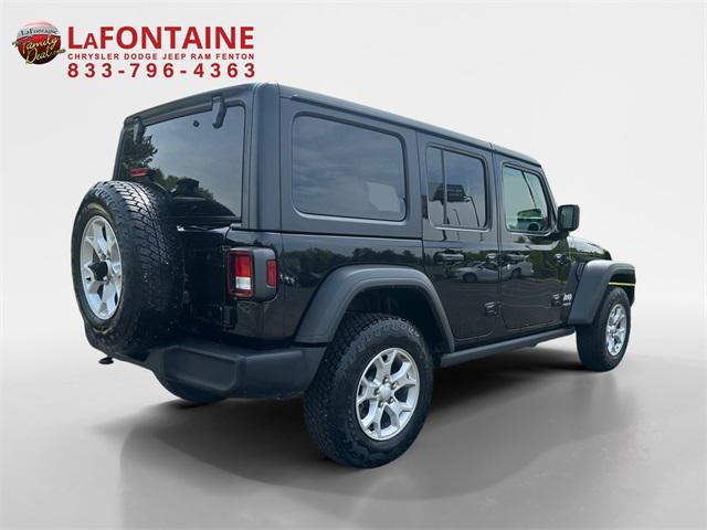 used 2021 Jeep Wrangler Unlimited car, priced at $25,963