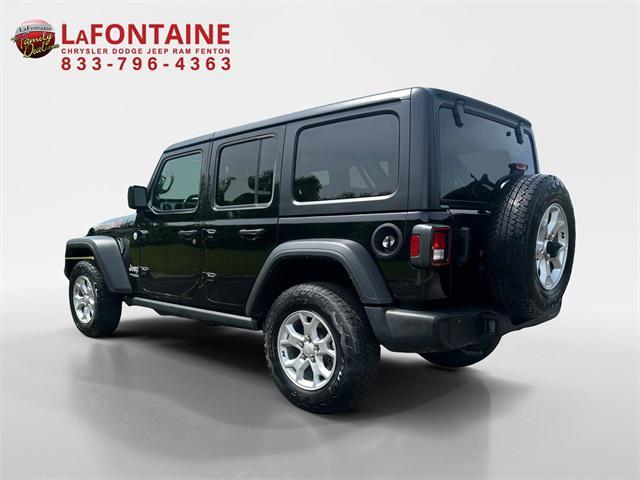 used 2021 Jeep Wrangler Unlimited car, priced at $25,963
