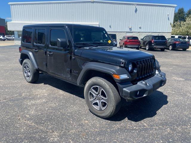 used 2022 Jeep Wrangler Unlimited car, priced at $30,195
