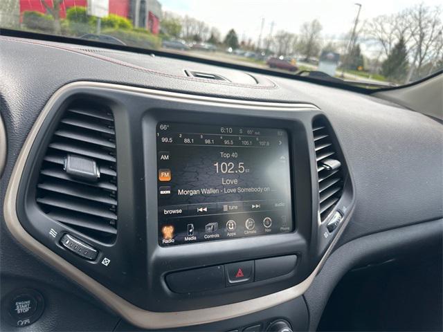 used 2017 Jeep Cherokee car, priced at $10,478