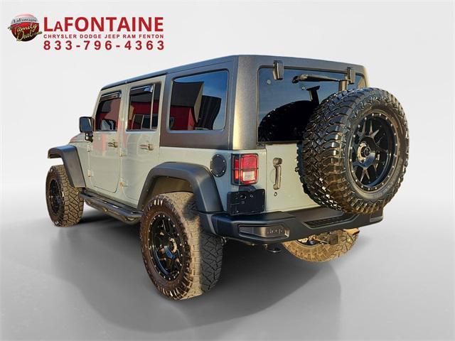 used 2015 Jeep Wrangler Unlimited car, priced at $16,549