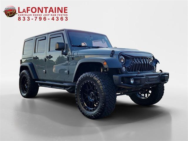 used 2015 Jeep Wrangler Unlimited car, priced at $16,549