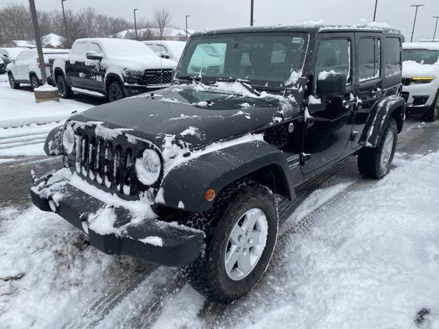 used 2018 Jeep Wrangler JK Unlimited car, priced at $24,823