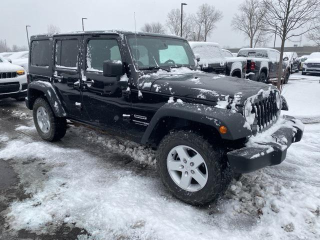 used 2018 Jeep Wrangler JK Unlimited car, priced at $24,823