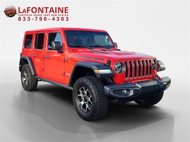 used 2020 Jeep Wrangler Unlimited car, priced at $31,123