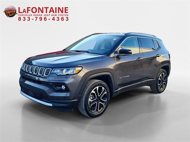 used 2022 Jeep Compass car, priced at $21,552