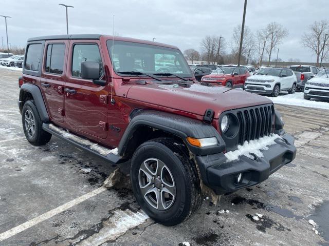 used 2021 Jeep Wrangler Unlimited car, priced at $27,509