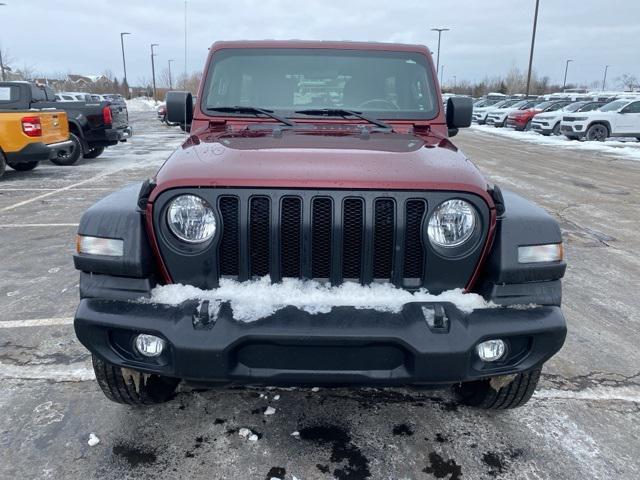 used 2021 Jeep Wrangler Unlimited car, priced at $27,509