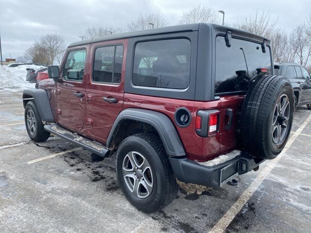 used 2021 Jeep Wrangler Unlimited car, priced at $27,509