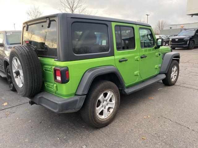 used 2018 Jeep Wrangler Unlimited car, priced at $22,819