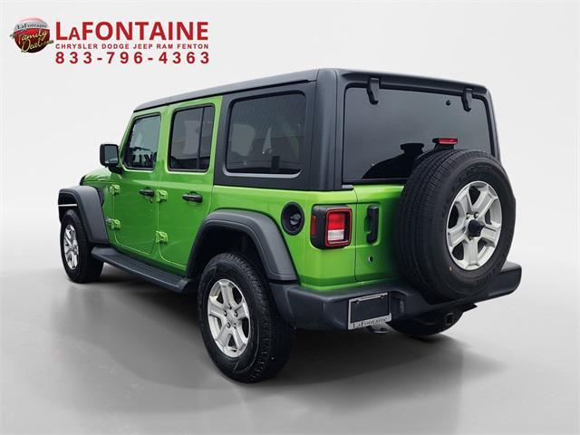 used 2018 Jeep Wrangler Unlimited car, priced at $21,485