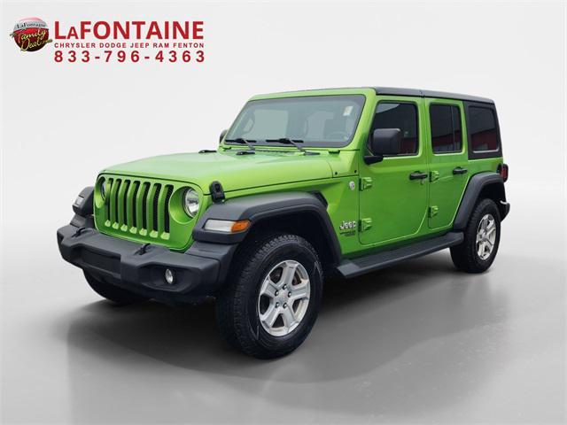 used 2018 Jeep Wrangler Unlimited car, priced at $21,485