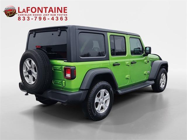 used 2018 Jeep Wrangler Unlimited car, priced at $21,485