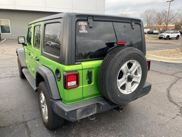 used 2018 Jeep Wrangler Unlimited car, priced at $22,819