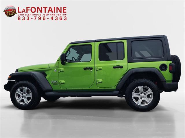 used 2018 Jeep Wrangler Unlimited car, priced at $21,485