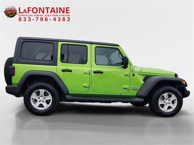 used 2018 Jeep Wrangler Unlimited car, priced at $21,485