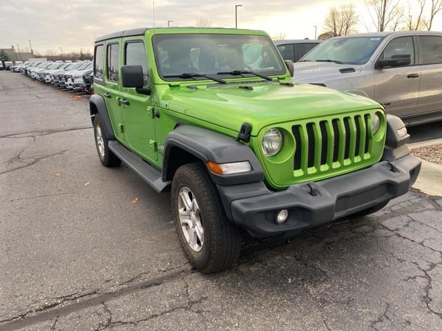 used 2018 Jeep Wrangler Unlimited car, priced at $22,819