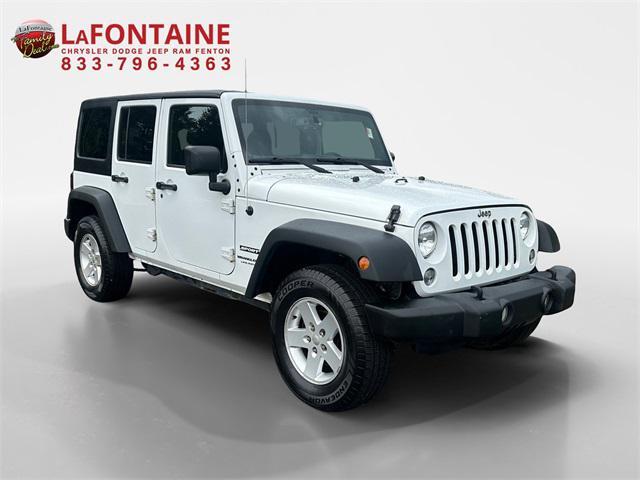 used 2018 Jeep Wrangler JK Unlimited car, priced at $16,987