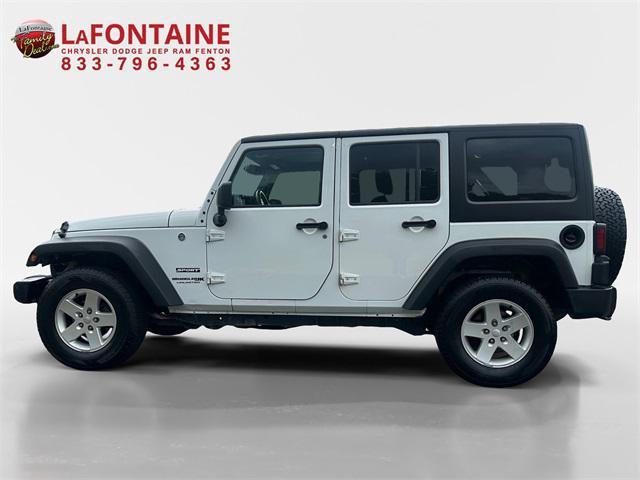 used 2018 Jeep Wrangler JK Unlimited car, priced at $16,987