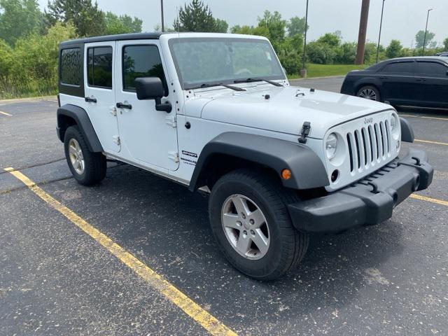used 2018 Jeep Wrangler JK Unlimited car, priced at $16,987