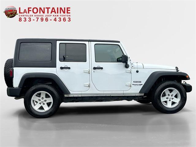 used 2018 Jeep Wrangler JK Unlimited car, priced at $16,987