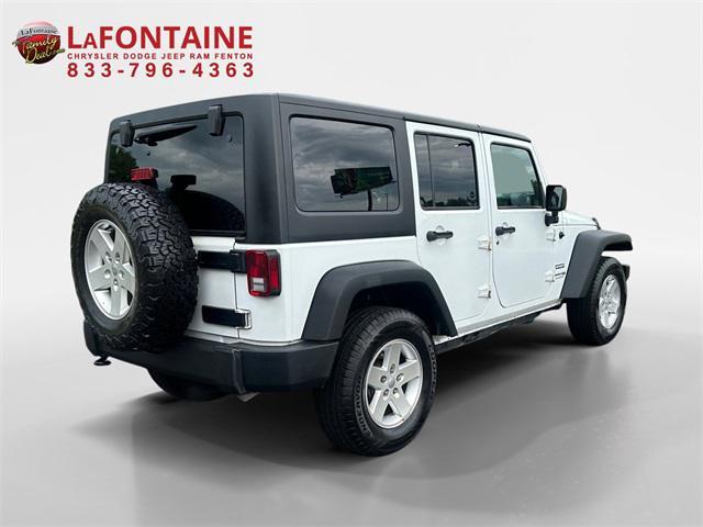 used 2018 Jeep Wrangler JK Unlimited car, priced at $16,987