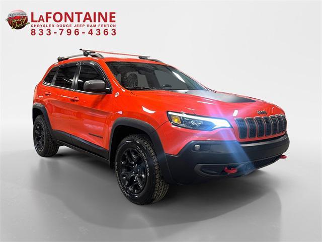 used 2021 Jeep Cherokee car, priced at $22,135