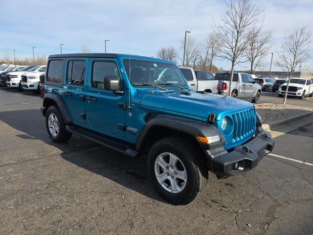 used 2019 Jeep Wrangler Unlimited car, priced at $24,561